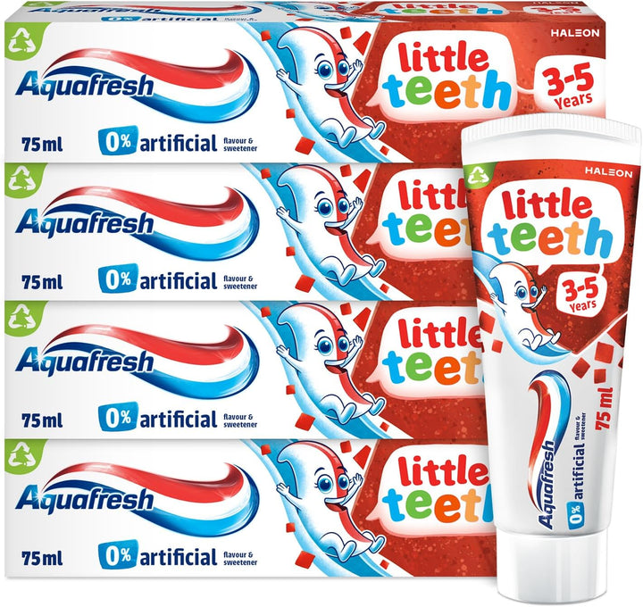 Little Teeth 3-5 Years, Kids Toothpaste, Gently Strengthens and Protects Little Teeth, 75Ml