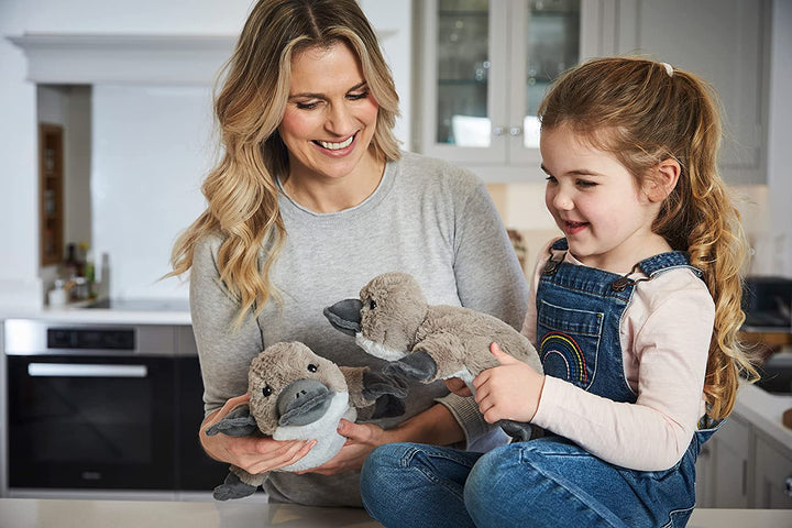 Plush Platypus Microwave Heat Pad, Hot or Cold Soft Toy with French Lavender Scent, Cuddly Soft Heat Cushion Suitable for Adults and Children