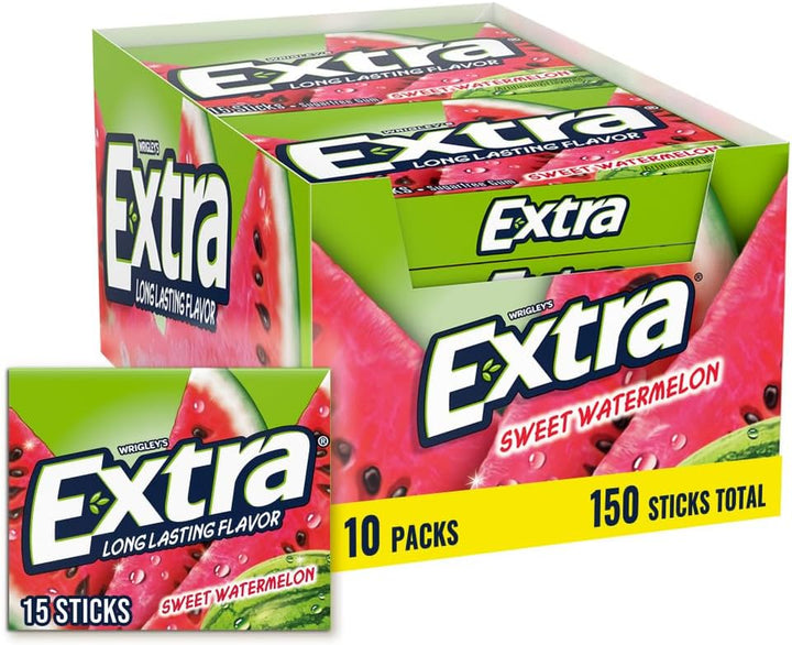 Wrigley'S  White Chewing Gum, Peppermint Flavour, 30 Packs of 10 Pieces, Sugar Free Bulk Pack Gum with Xylitol (300 Pieces)-Packaging May Vary