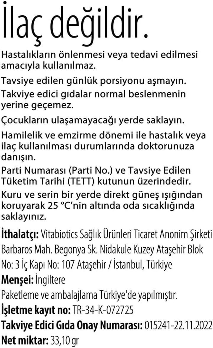 Multivitamin Tablets for Women over 70 Years (Pack of 1)