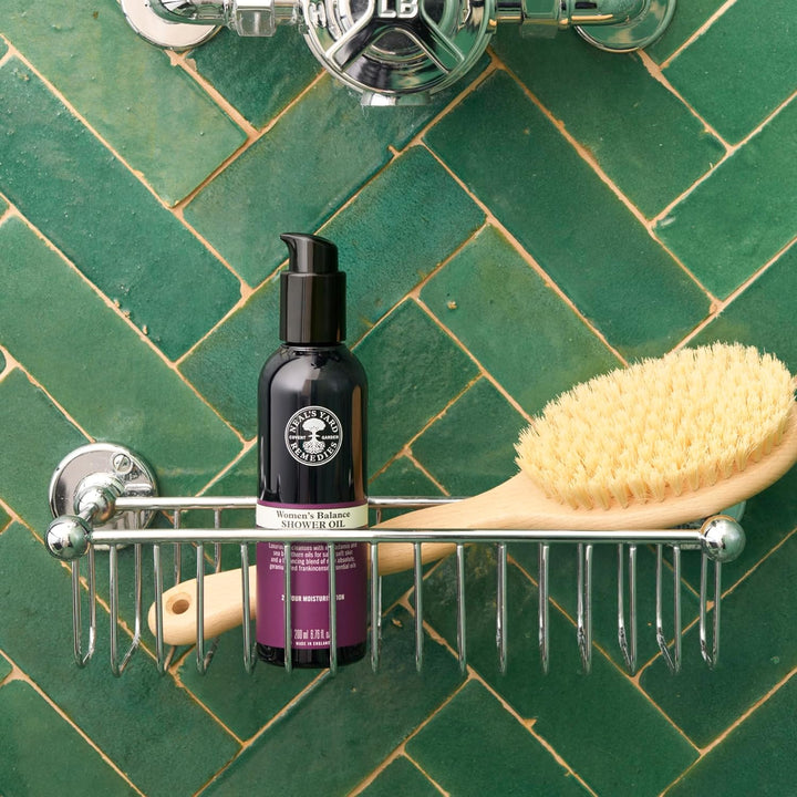 | Women'S Balance Shower Oil | Skin Moisturiser Gifts for Women | Nourishing Cleansing Oil with a Balancing Blend of Essential Oils | 200Ml