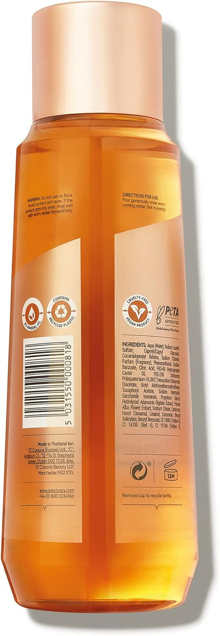 Spa Bath Float, No Mineral Oil, Cruelty Free & Vegan Bubble Bath for Women, 500Ml