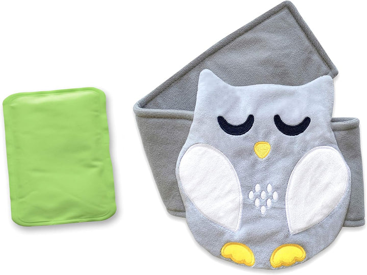 Baby Colic, Gas and Upset Stomach Relief – Belly Hugger – a Soothing Warmth Combined with Gentle Compression (Elephant)