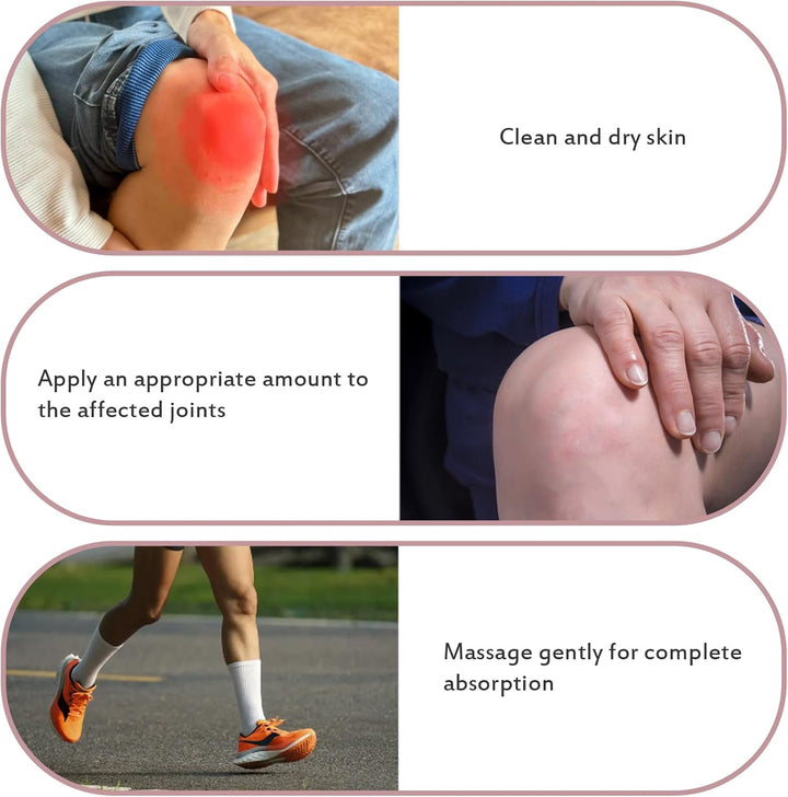 Bee Venom Cream for Arthritis, Bee Venom Joint Relief Creams for Muscles Swollen, Professional Joint & Bone Therapy Cream Pain Relief Healing on Back, Neck, Hands, Knee (2 Pack)