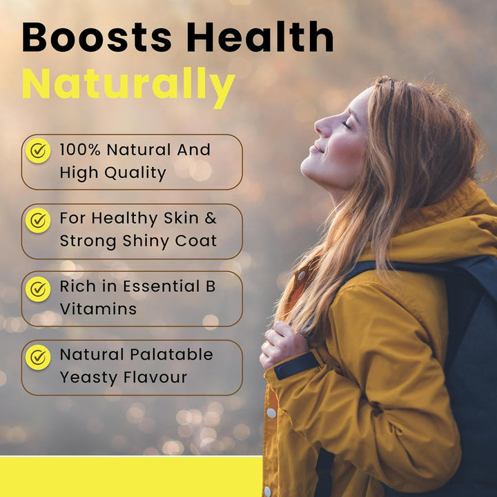 Food PURA 450G Brewers Yeast Powder - Non De Bittered- 100% Natural Source of B Vitamins, Protein & Minerals Supports Immune System, Healthy Skin, Hair & Nails