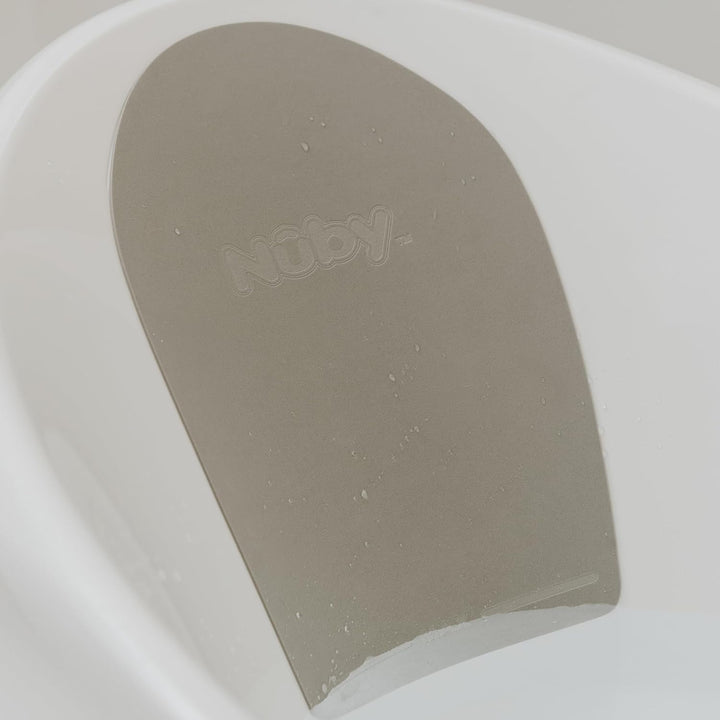 Sit Me up Baby Bath with Built in Anti-Slip Bump and Soft Headrest - Bathtub Seat | Sitting Support | Suitable from 0-12 Months+ | Wash Cup and Plug Included