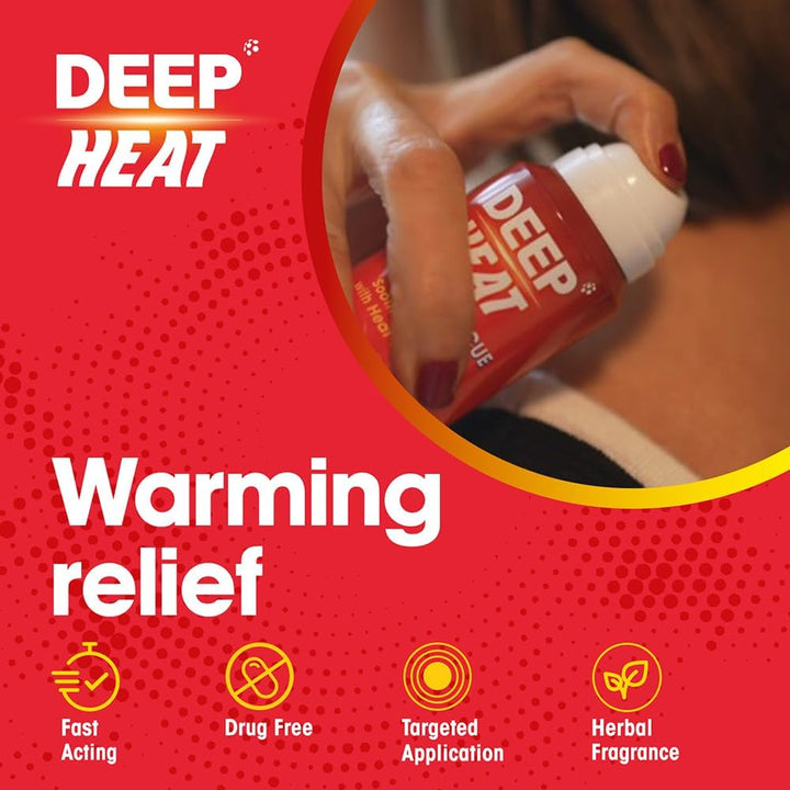 Muscle Rescue Heat Spray, Fast Acting, Soothing Relief, 72.5 Ml (Pack of 1)