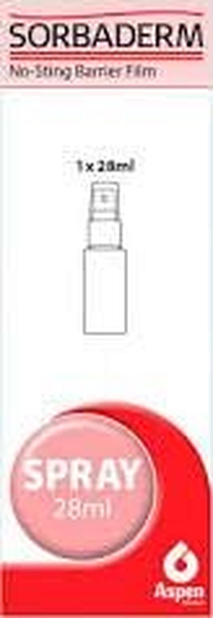 New Sorbaderm No-Sting Barrier Film Spray 28Ml