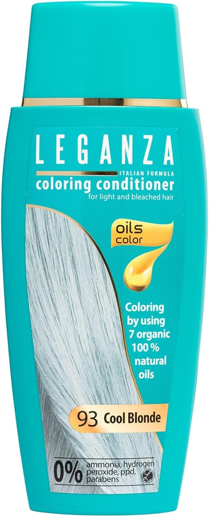 Hair Coloring Conditioner Natural Balm Color Copper Titian Nº 40 | Enriched with 7 Natural Oils | Ammonia, PPD and Paraben Free | 150 Ml