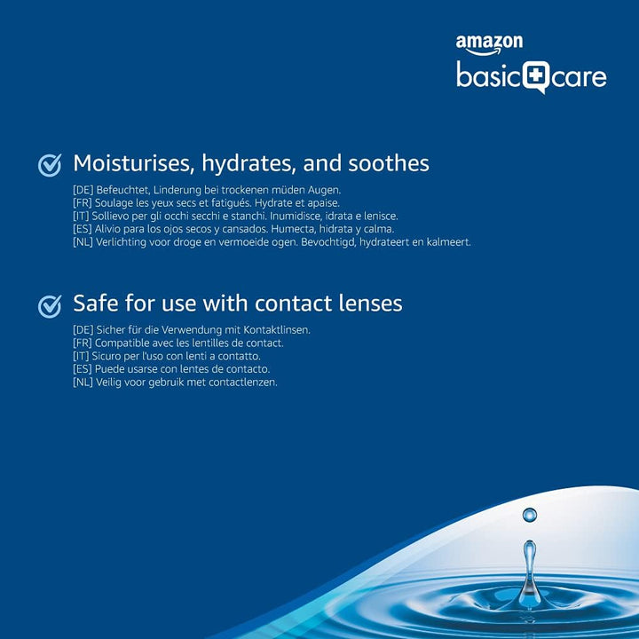 Eye Drops with Sodium Hyaluronate 0.2%, 15 Ml, Pack of 2