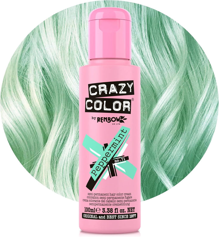 Vibrant Vermillion Red Semi-Permanent Hair Dye. Highly Pigmented Scarlet Red Conditioning & Oil Nourishing Vegan Formula | No Bleach or Ammonia | 100Ml