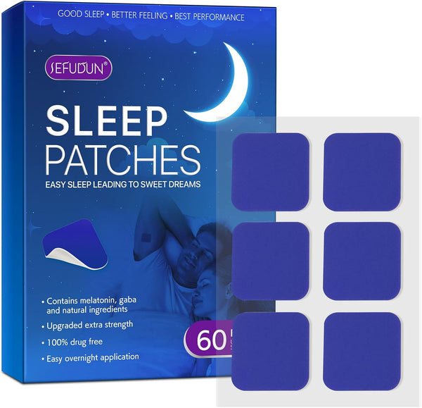 Sleep Patches, Sleep Patches for Adults Sleep Aid Insomnia, Sleep Support Patch for Men and Women, 60 Patches