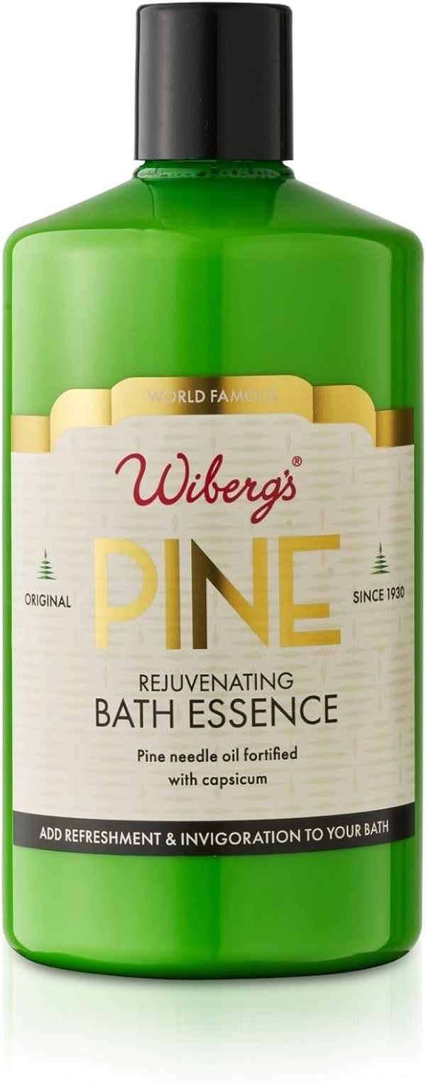 Pine Bath Essence - Invigorating and Relaxing Bath Additive with Essential Oils of Pine Needles and Capsicum for Muscle Soothing Relaxing Bath Time, 500Ml
