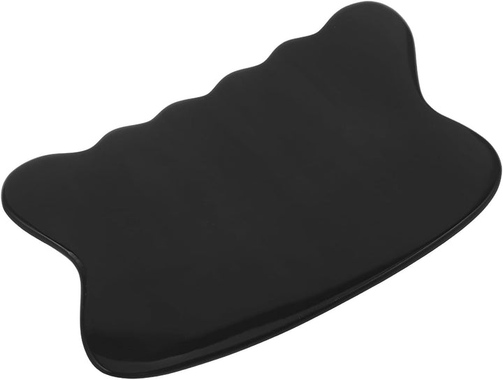 Portable Ox Horn Gua Sha Scraping Board for Full Body and Facial Massage Sturdy Natural Material Traditional Craftsmanship Versatile Manual Tool for Relaxation and Muscle Relief