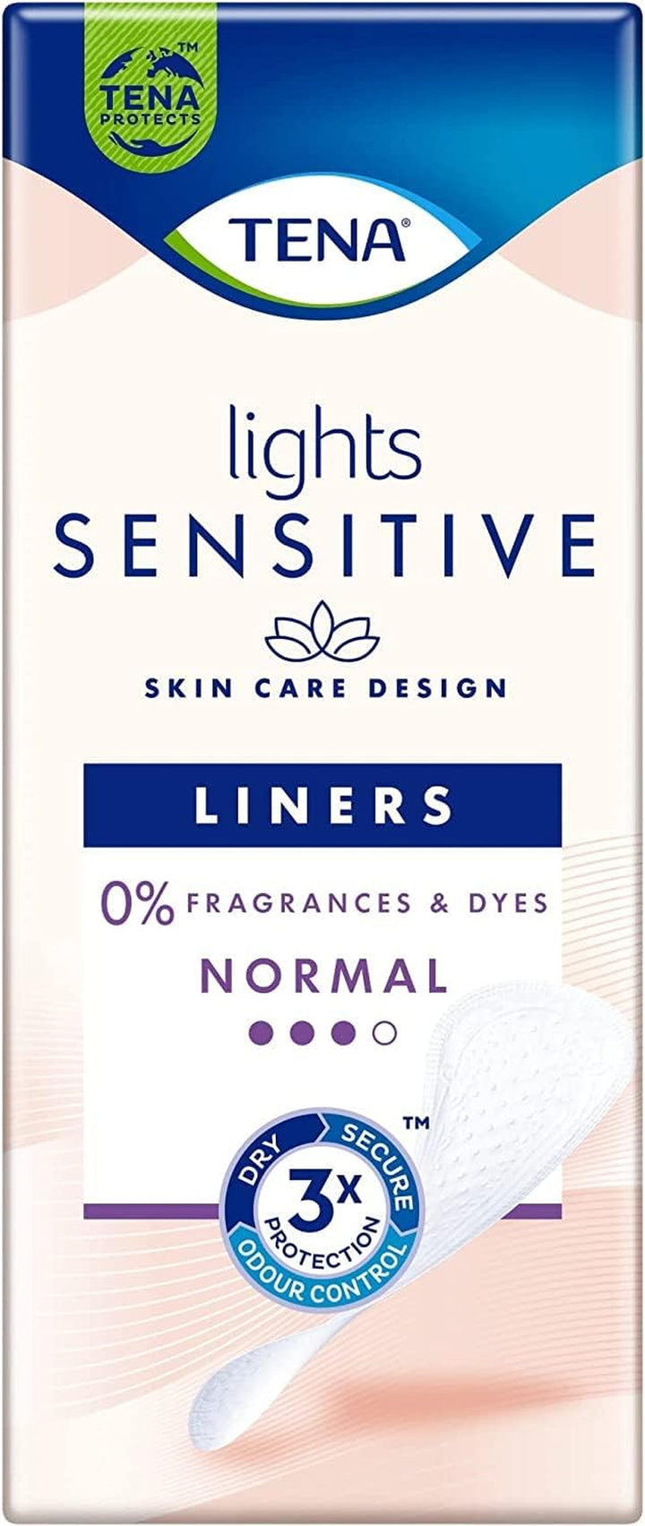 Lights Long Liner, 160 Incontinence Liners (8 X 20 Packs) for Women with Sensitive Skin, Breathable and Unscented Liner for Light Bladder Weakness and Incontinence