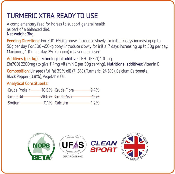 Equine America Turmeric Xtra 3KG