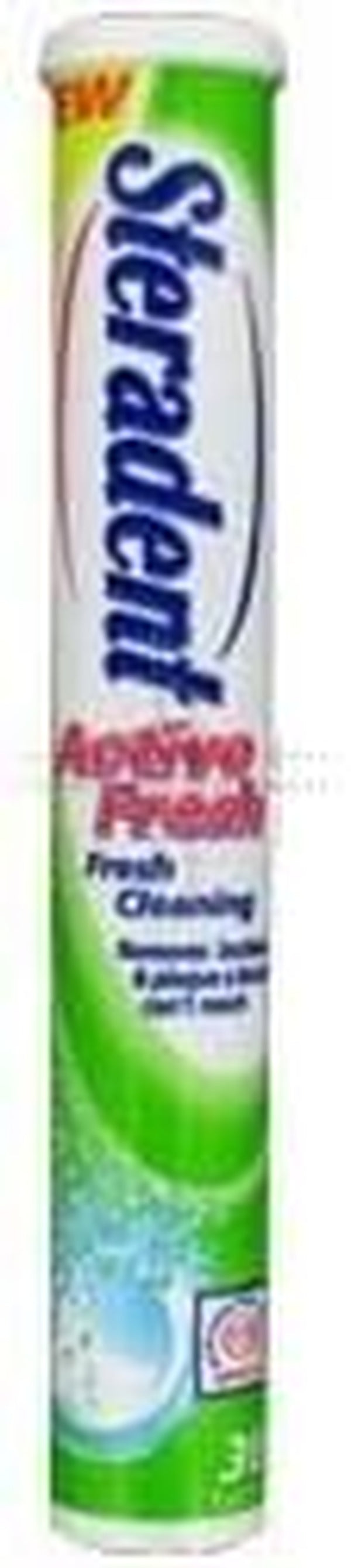 THREE PACKS of Active Fresh Denture Tablets