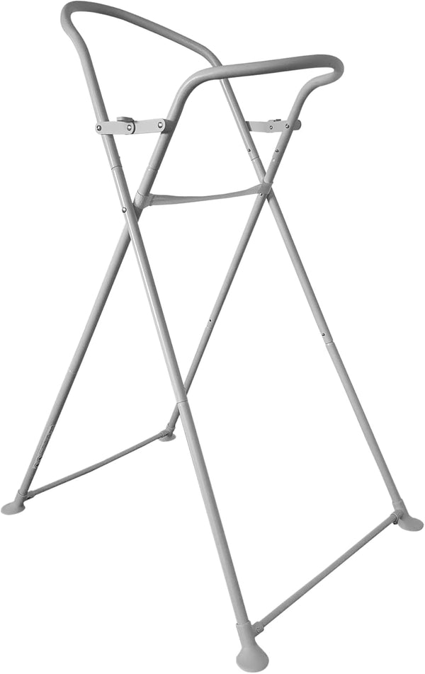 New Foldable Baby Bath Tub Stand | Collapsible Lightweight Easy Store Bath Stand | Ideal for Newborn 0-6 Months