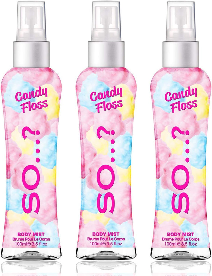 Body Mist by  Womens Candy Floss Body Mist Fragrance Spray 100Ml