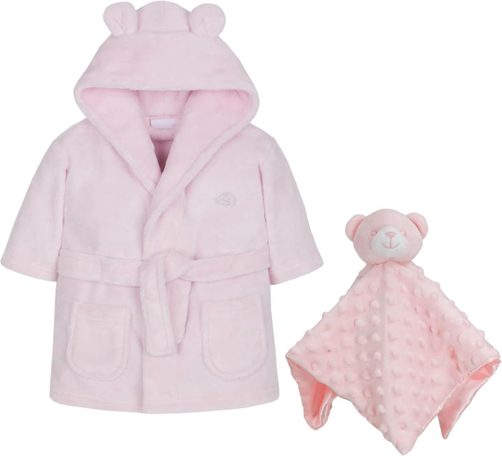 Baby Dressing Gown & Comforter Set - Newborn Baby Gift Set, Robe & Comforter for Baby Boys & Baby Girls, Gender Neutral Baby Gifts for Gender Reveal, Perfect for Baby Hamper