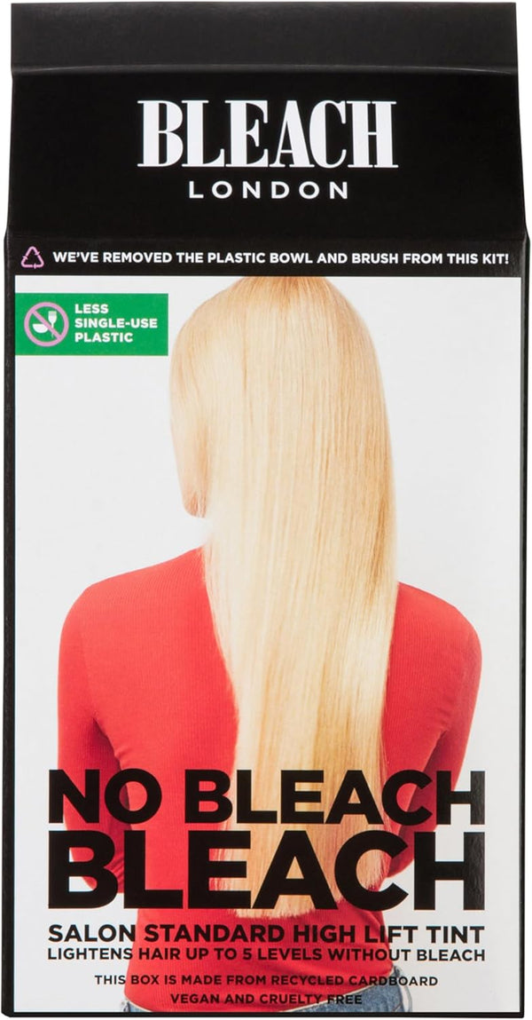 No Bleach Bleach - Persulfate-Free High Lift Tint for Gentle Lightening - Takes Hair up to 5 Shades Lighter - Suitable for All Hair Types - (Complete Kit)