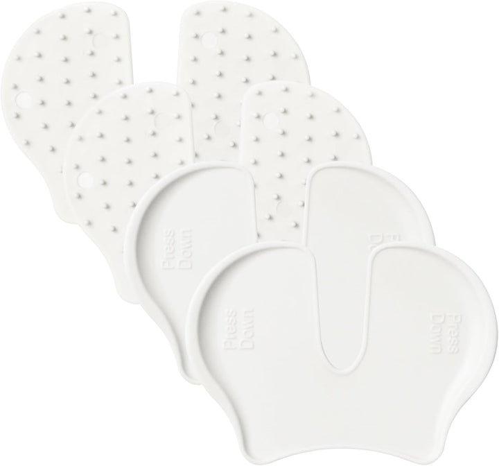 4 Pcs Shot Pain Reducer Green, Shot Blocker Reduce Fear of Injections, Shot Helper Pain Relief for Adults and Children, Immunization Shot Assist Blocks