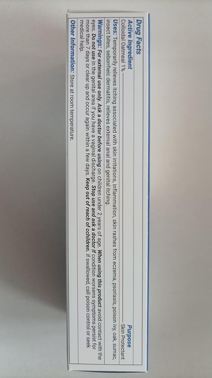 ® anti Itch Cream, Maximum Strength Instant Itch Relief for Rash, Eczema, Bug/Mosquito Bites, Psoriasis, Poison Ivy, Dermatitis, Soothing Moisturizer for Dry, Sensitive Skin