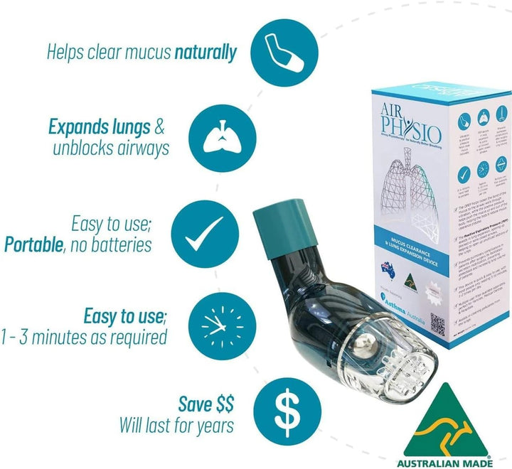 Natural Lung Expansion & Mucus Clearance Device