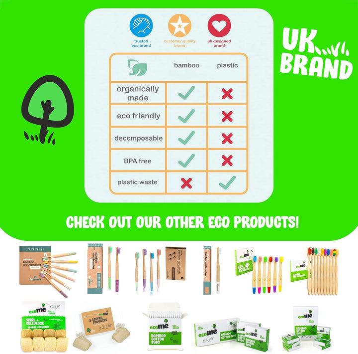 100 Bamboo Cotton Buds | Cotton Buds | Ear Cotton Buds | Qtips | Cotton Swabs