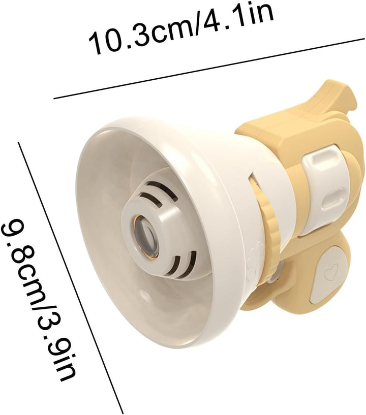 Muscle Man Costume Projector Speaker, with Built-In Sound Effects, 10.3X9.8X7.9Cm, Fun Projection Small Recording Amplifier, Muscle Projector Light, Portable Design, for Friends, Party, Outdoor