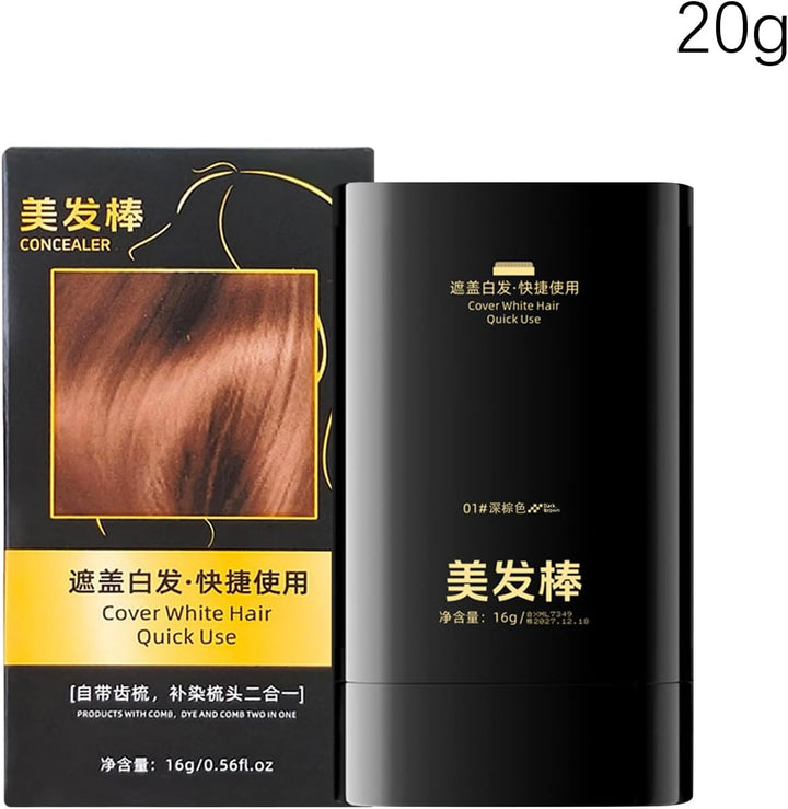 Hair Dye Comb - Safe and Convenient Comb Hair Dye | Applicator | Hairdressing Wand Tool Color Dye Stick | Sweat Proof Touchup Hair Color for Boys Girls Women Adults