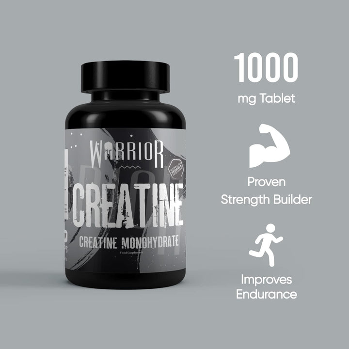 Creatine Monohydrate Tablets – 3000Mg per Serving – Supplement for Performance – Supports Muscle Growth – Unflavoured – Suitable for Men & Women – Vegan & Vegetarian Friendly (180 Capsules)