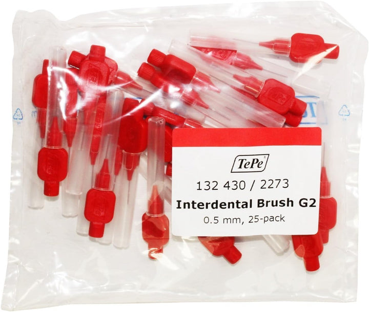 Original Interdental Brushes 0.7 Mm Yellow (Pack of 25) Multi-Pack 25 Pieces