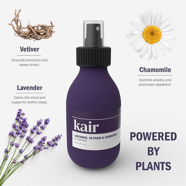 Lavender Pillow Spray Infused with Natural Essential Oils of Lavender, Chamomile & Vetiver | Sleeping Mist for a Better & Relaxing Deep Sleep | Calming Aromatherapy Oil | Sleeping Help | 100Ml