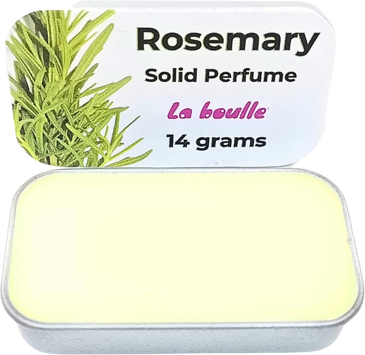 Cooling Solid Natural Perfume Balm. for Sensitive Skin. Handmade in UK.