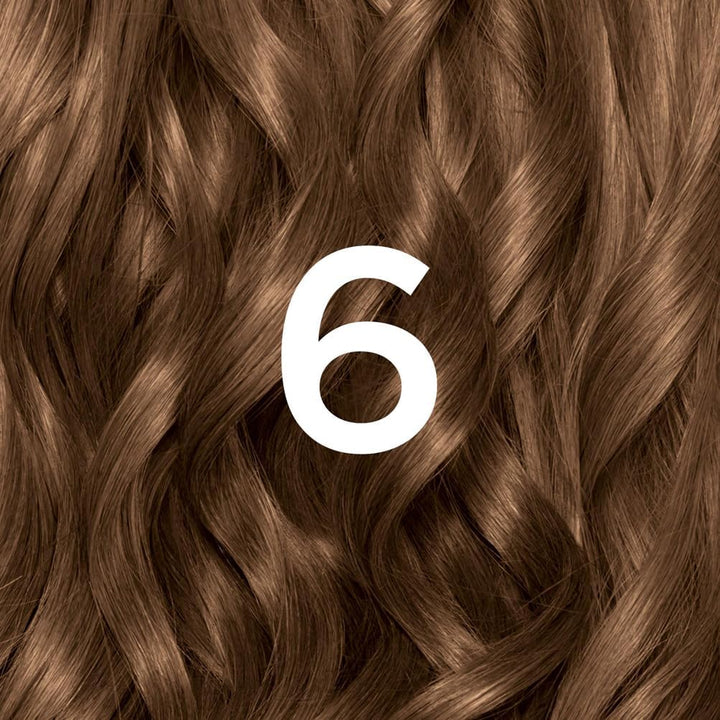 Nutrisse Ultra Crème Vegan Hair Dye, 6 Light Brown. Offers 100% Grey Coverage and Soft, Naturally Beautiful 8-Week Colour. a Gentle, No-Ammonia, Vegan Formula for Luminous, Healthy Hair.