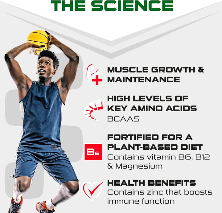 Pro-V Gain - 100% Vegan Vanilla Flavour Soy Protein Powder Isolate + B12 + Magnesium - Muscle Growth & Maintenance - Sugar Free, Non-Gmo - 2.2KG (49 Servings) 34G of Protein per Serving