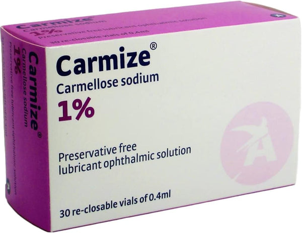 Carmellose Sodium Eye Drops 1% Lubricant, Re-Closable Vial'S of 0.4Ml (30 Vials)