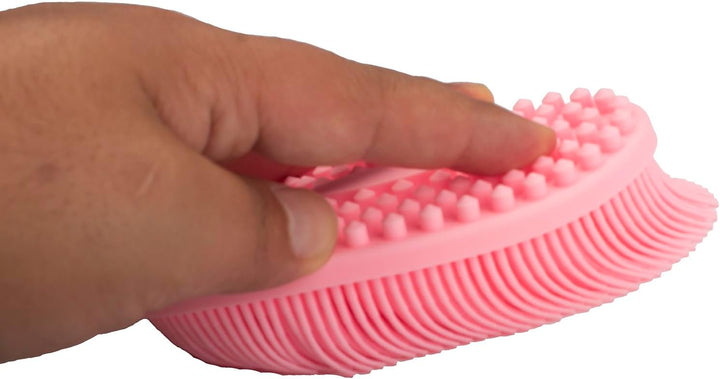 Silicone Body Scrubber Exfoliating Shower Bath Body Brush 2 Pack