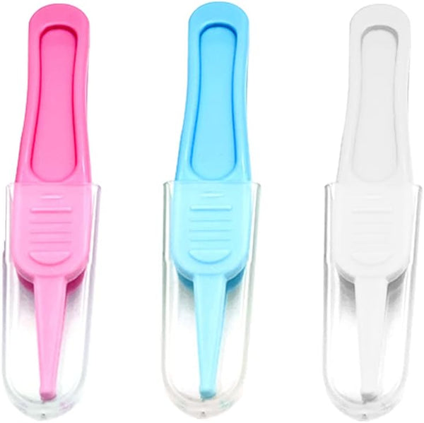 3 Pcs Baby Nose Tweezers, Nose Cleaning Tweezers, Nose Cleaning Tools, Gentle and Safe