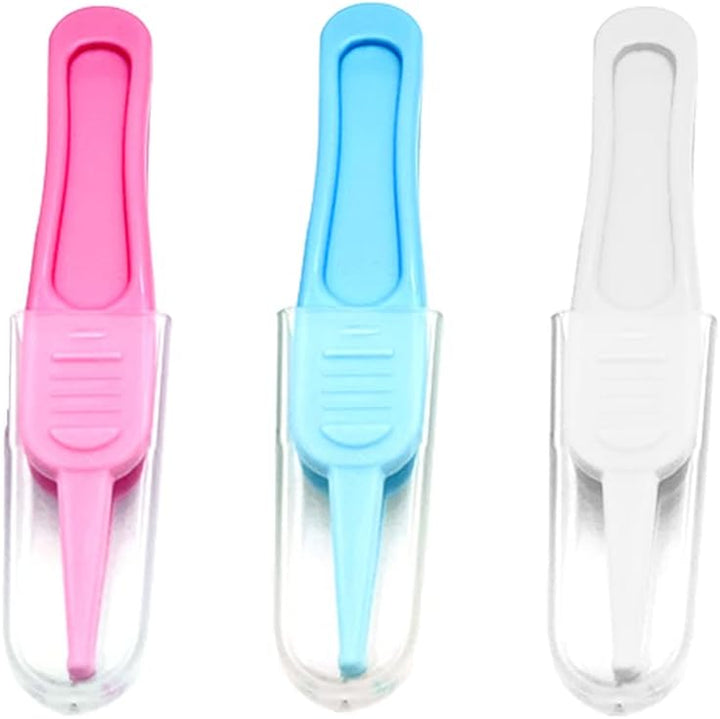 3 Pcs Baby Nose Tweezers, Nose Cleaning Tweezers, Nose Cleaning Tools, Gentle and Safe