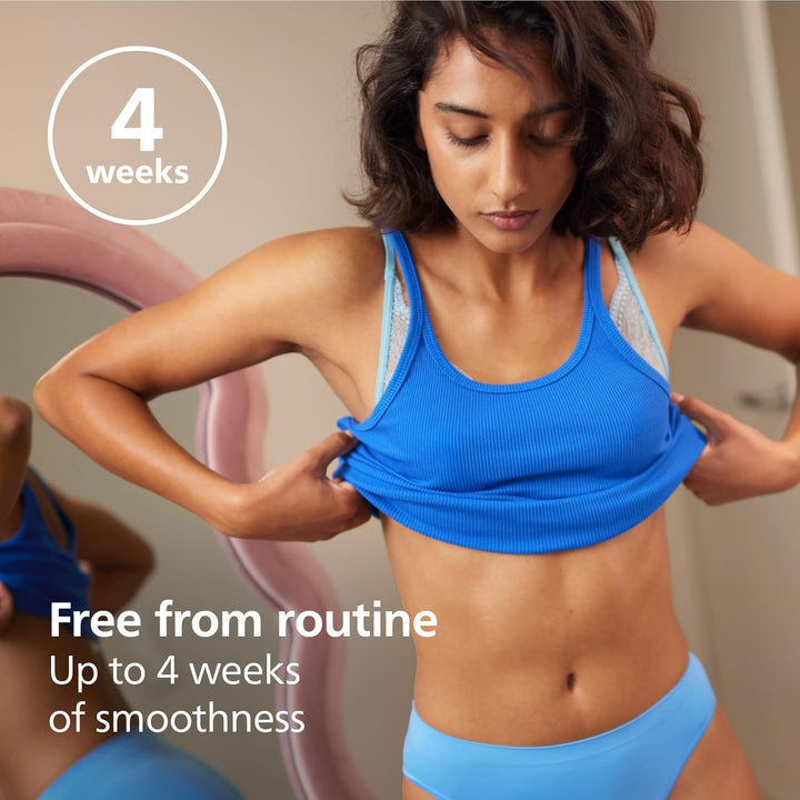 Epilator Series 2000, Corded Epilator for Body and Sensitive Areas, Epilate and Shave, Hair Removal Device for Women, Model BRE237/00