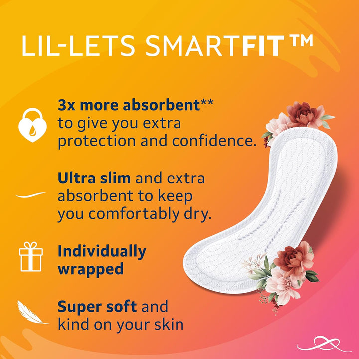 Extra Protection Pantyliners X 30 (1 Pack), for Multi-Fluid Absorption, Light Bladder Weakness, Discharge or Spotting