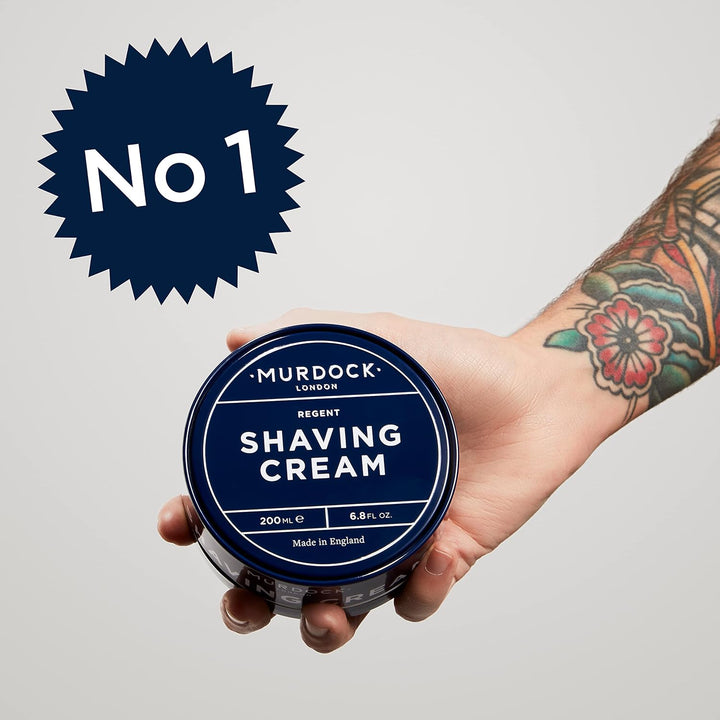 Shaving Cream | Rich Luxurious Texture Softens and Soothes | Made in England | 200Ml