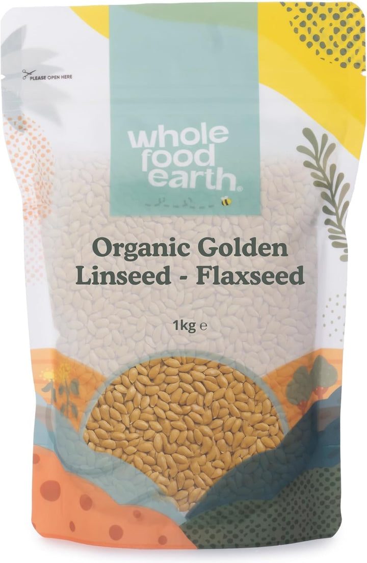 Organic Golden Linseed/Flaxseed – 1 Kg