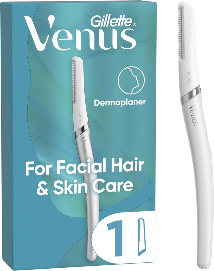 Venus for Facial Hair & Skin Care, Face Trimmer for Women, Mini Facial Hair Remover, Compact and Portable Electric Shaver for Women