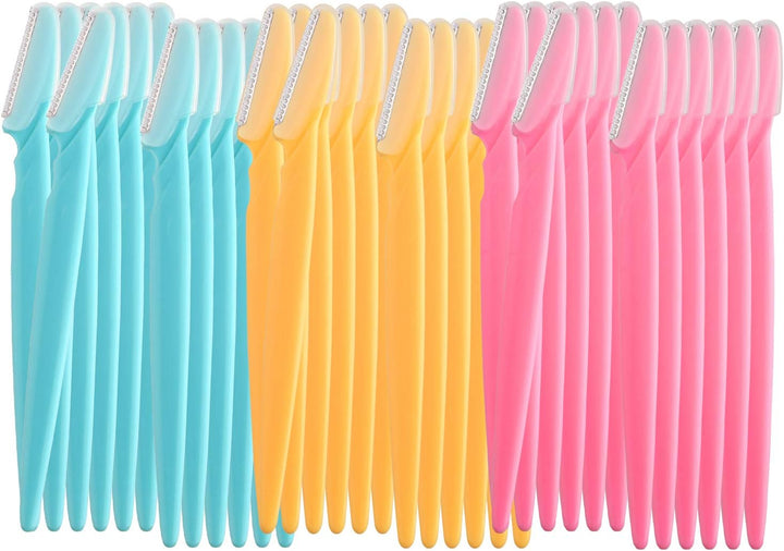 20Pieces Eyebrow Razor Face Razor Shaper for Precisely Triming and Shaping Facial Hair Women'S Trimmer Shaving Grooming Kit