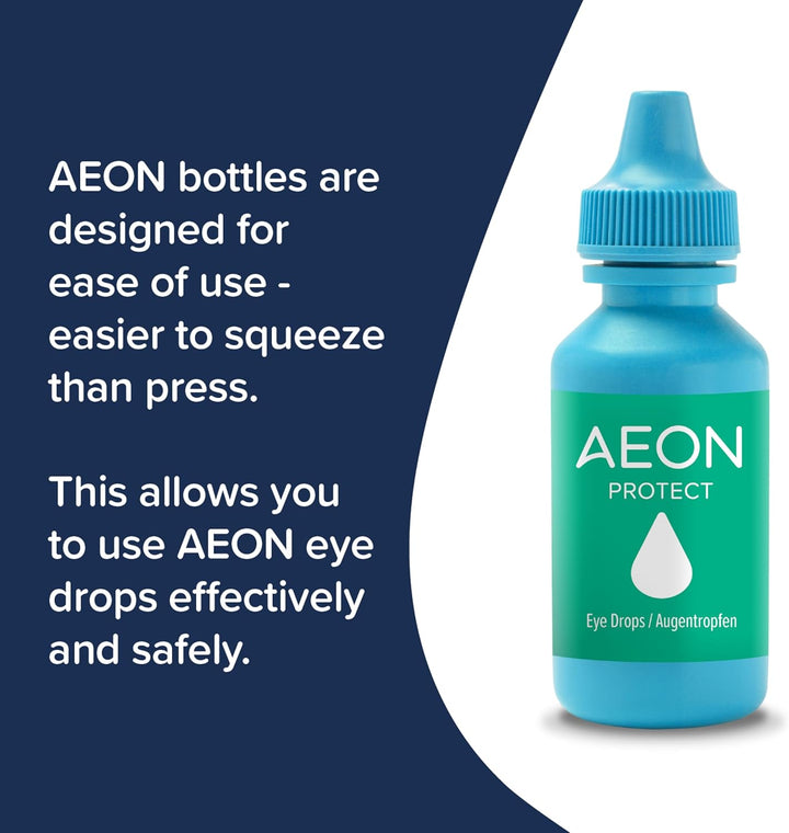 Rayner  Protect - Eye Drops for Mild to Moderate Dry Eye - Contact Lens Friendly, 10Ml