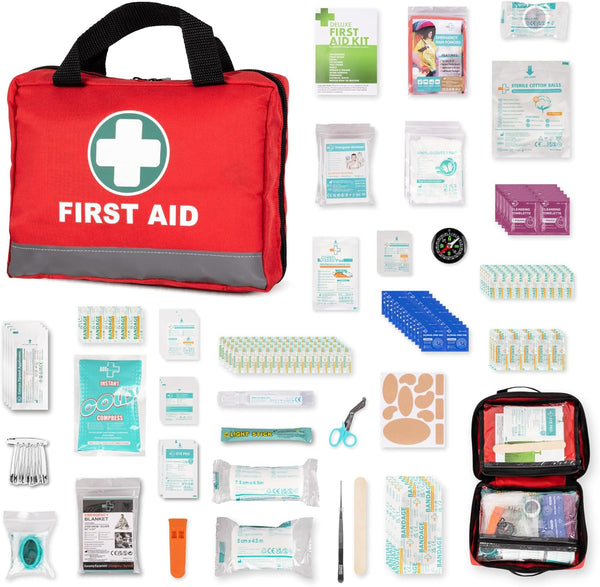 309-Piece First Aid Kit – Comprehensive Medical Emergency Set for Home, Travel, and Workplace – Compact and Portable First Aid Box