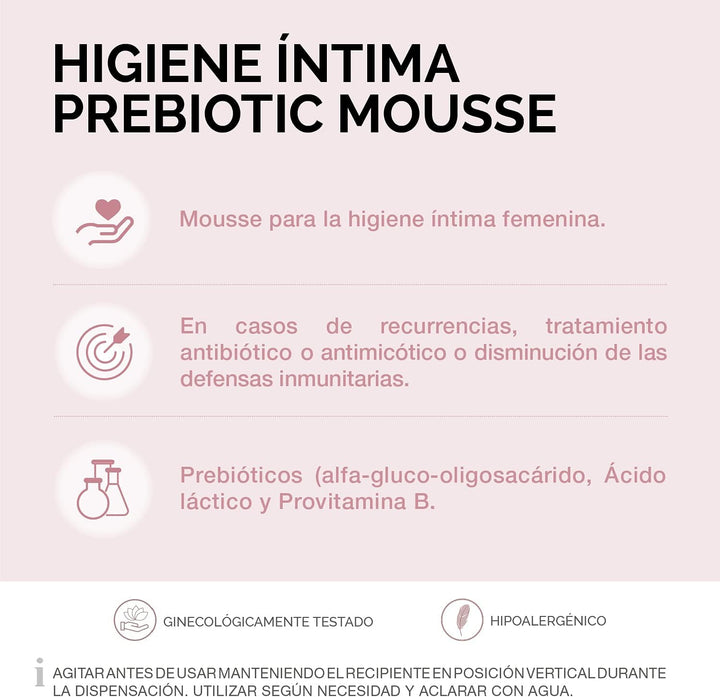 HIGIENE INTIMA PREBIOTIC Mousse 150 Ml
